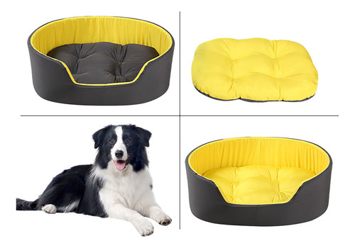 Cama Nido Para Mascotas De Gran Espacio, Suave, Cómoda Y Cál