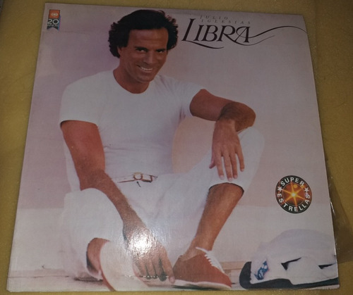 Julio Iglesias Libra Lp Vinilo Sony Music Colombia