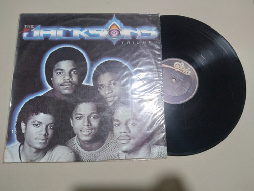 The Jackson Triumph Lp Vinilo Epic 1980 Michael Jackson And 