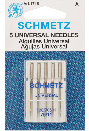Universal Maquina Needles-size 11/75 5/pkg