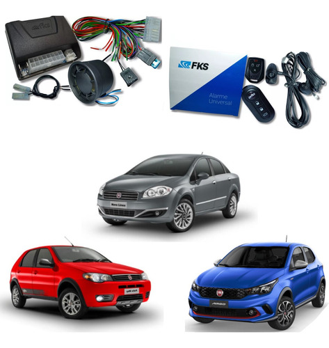 Alarme Automotivo Universal Fiat Chave Canivete Cr941 910