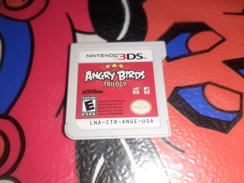 Angry Birds Trilogy De 2ds,2dsxl,3ds,3dsxl,new 3ds,bueno.