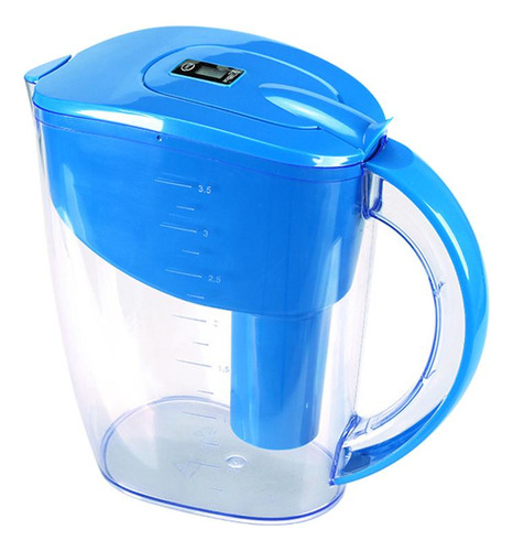 Jarra De Agua Casera 3,5 L Capacidad 7 Hervidor De Red Azul.