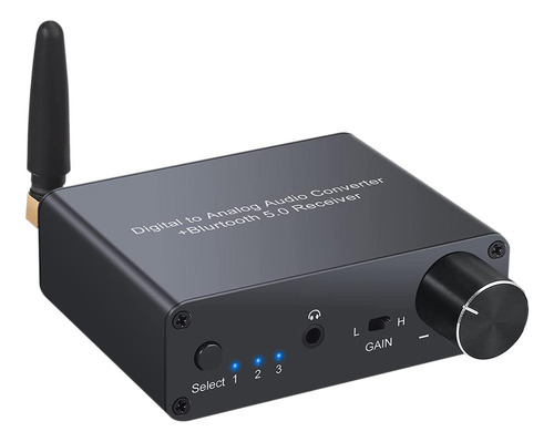 Conversor Áudio Analógico 192khz Dac, Conversor