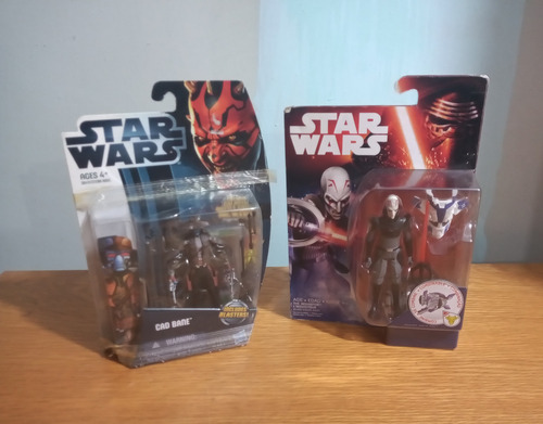 Star Wars Figura Cad Bane E Inquisidor (Usado)