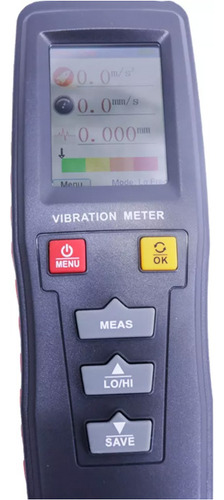 Medidor De Vibración Portátil Analizador Digital Lcd De