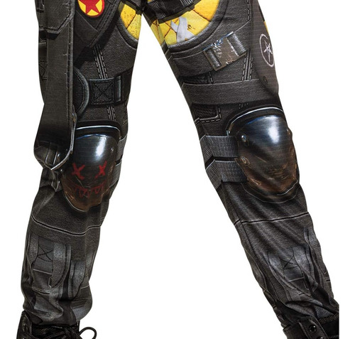 Disfraz De Mirage De Apex Legends, Mono Y Máscara Acolchados