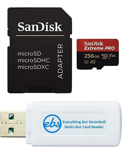 Sandisk Extreme Pro - Tarjeta De Memoria Micro Sdxc De 256 .
