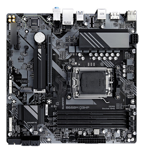 Tarjeta Madre Gigabyte B650m D3hp Am5 Ddr5 M-atx Rev. 1.0 Co