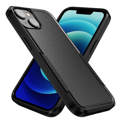 Carcasa Reforzada Rugged Para iPhone 14 + Hidrogel