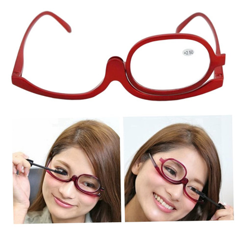 Yy Lupas De Anteojos, Gafas De Maquillaje De Lupa Con Gafas