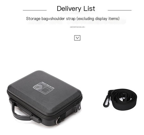 Para Dji Action5 Pro Y Dji Action3/4 Bolsa De Almacenamiento