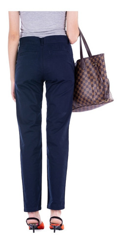 Pantalón Gabardina Tiro Alto Mujer - B A Jeans