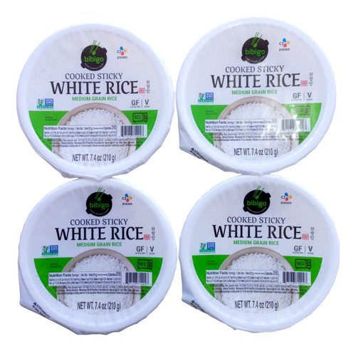 Arroz Coreano Blanco Pegajoso O Glutinoso Sticky White Rice