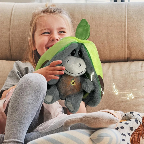 Peluche Relajante Que Suena Resplandeciente Con Un Burro Que
