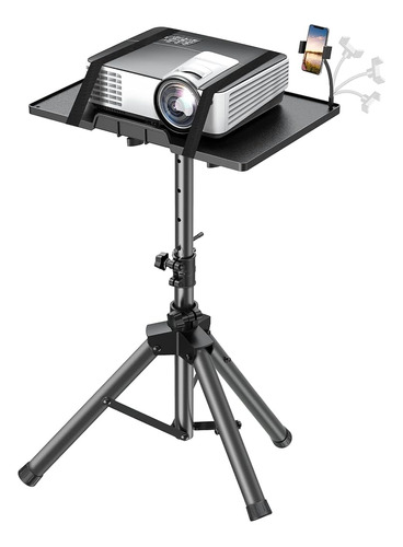 Elived Projector Trípode Stand Altura Ajustable Soporte Para