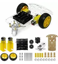 Comprar Kit Robot Carrito Coche Chasis Y Motores Dos Ruedas Arduino