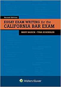 Essay Exam Writing For The California Bar Exam