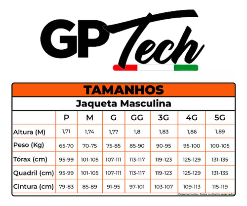 Jaqueta Corta Vento Masculino Gp Tech Preto Resistente Água