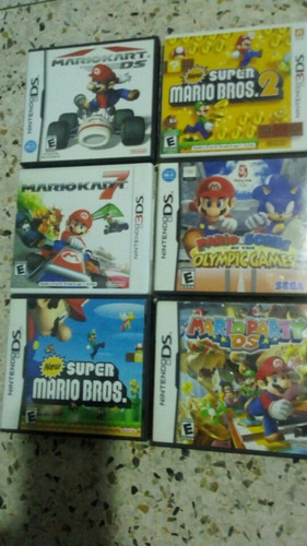 Juegos De Nintendo Ds Y 3ds. De Mario Bros