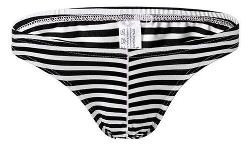 Calzoncillos De Cintura Baja A Rayas Para Hombre