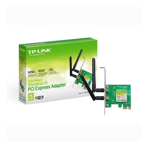 Placa De Red Tp-link Tl-wn881nd Wifi N 300 Mbps Pci Express