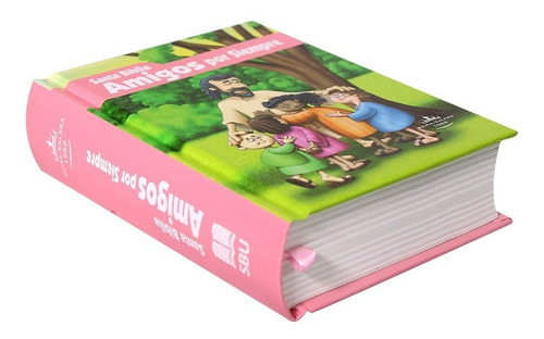 Imagen 4 de 5 de Biblia Amigos Por Siempre Rvr1960 Tapa Dura Rosa (niños)