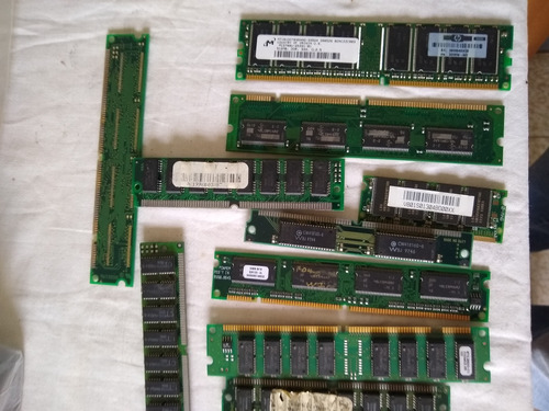 Lote De Memorias Para Computadoras