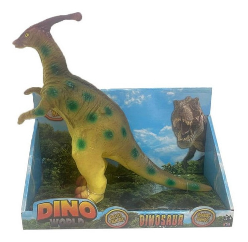 Dinosaurio Soft De Goma Blanda Con Sonido Lny 13741