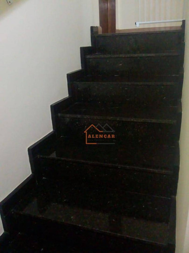Sobrado Com 3 Dormitórios À Venda, 219 M² Por R$ 710.000,00 - Jardim Nossa Senhora Do Carmo - São Paulo/sp - So0351