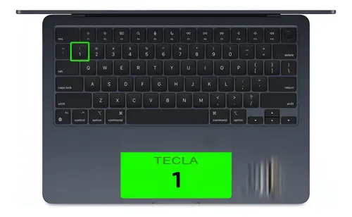 Tecla Avulsa Macbook Air M3 A3113 Pro A3114 Keycap Midnight