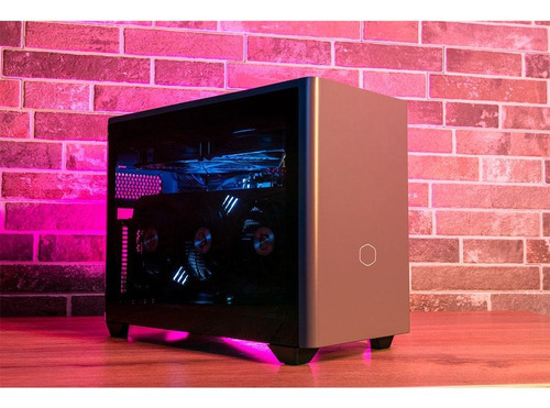 Funda Cooler Master Masterbox NR200p Max NR200p-MCNN85-S, color gris
