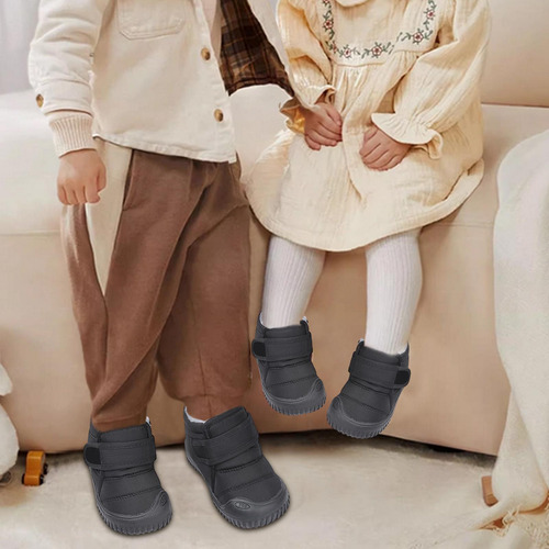 Botas De Nieve Para Niños Zapatos De Invierno Impermeables C
