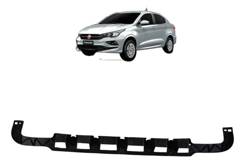 Suporte Parachoque Traseiro Fiat Cronos 17 A 21 - 52085759