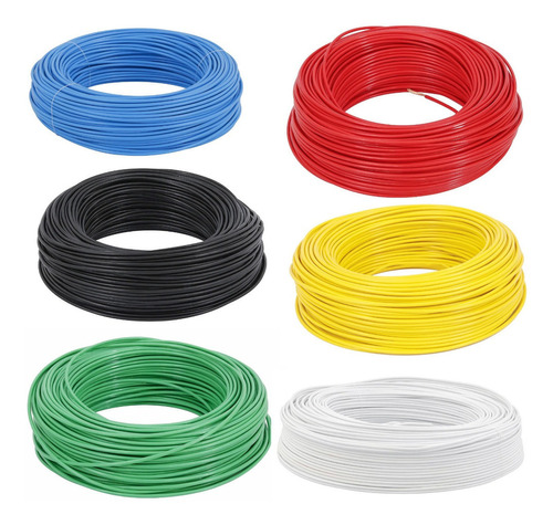 Cabo Eletrico Fio Flexível Sil Rolos Com 50m Flexsil 1,5mm Cor da cobertura Cinza