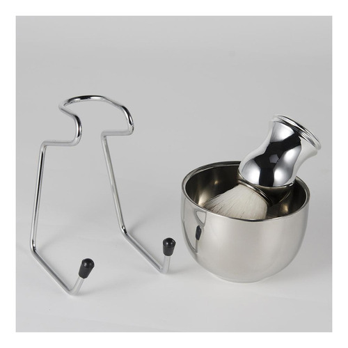 ` .. Set De Brochas De Afeitar For Hombre Con Taza De Tazón