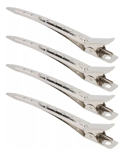 Pinzas De Metal Para El Pelo Con Pico De Pato, 100 Piezas, S