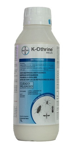 Insecticida K-othrine Fw 0,75 Bayer Deltametrina 1lt