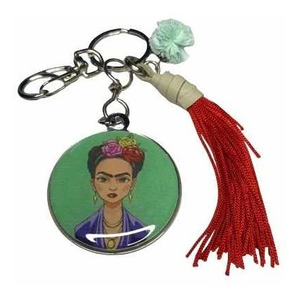Chaveiro Frida Kahlo Resinado - Madame Surtô