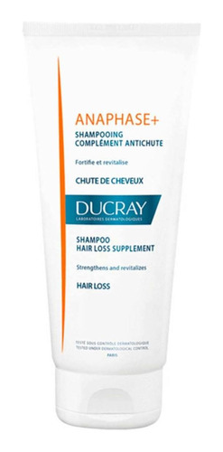 Imagen 1 de 1 de Shampoo Ducray Anaphase+ Fortalecedor Anticaída 200ml