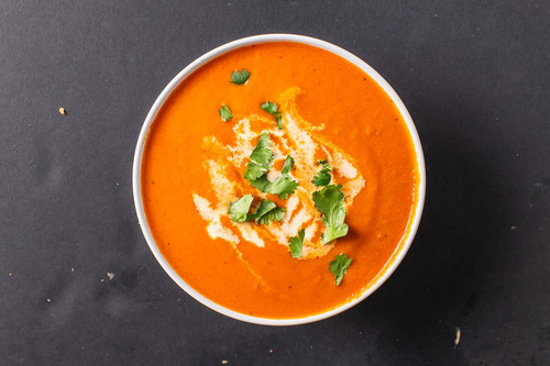 Bisque De Tomate Tostado Con Especias Saladas, Mezcla De Esp