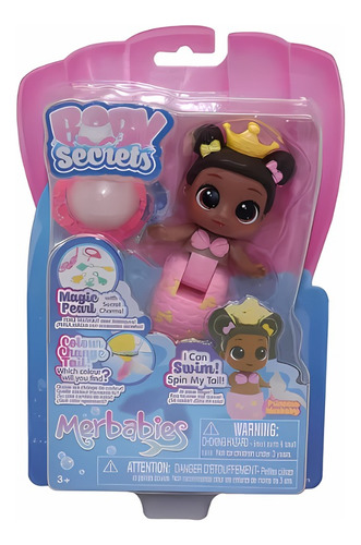 Baby Secrets Muñeca Merbabies Magic Pearl