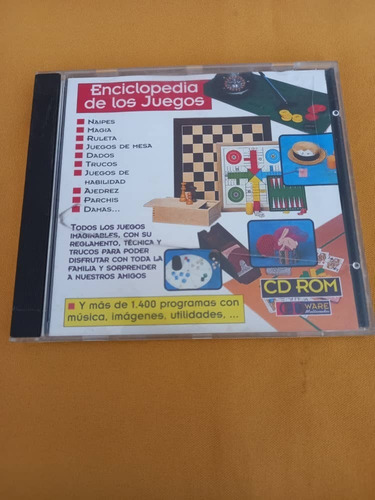 C D Rom - Enciclopedia De Los Juegos - Todos Los Juegos