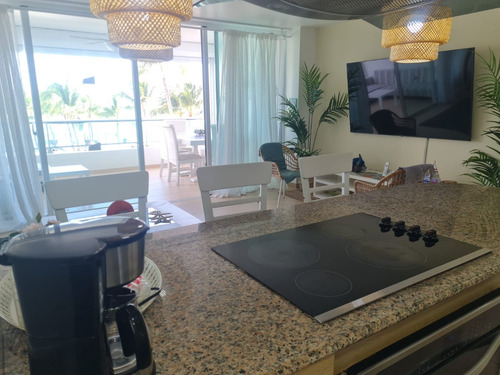 Apartamento Amueblado En Marbella Juan Dolio De 131m2 Con Dos Balcones Y 2 Habitaciones Segundo Piso
