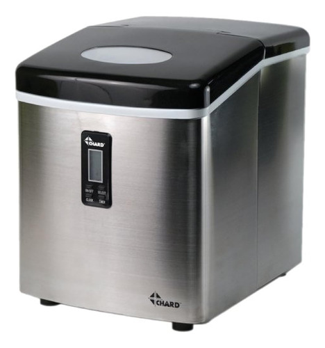 Chard Im-12ss, Máquina De Hielo Con Pantalla Lcd, Acero Inox