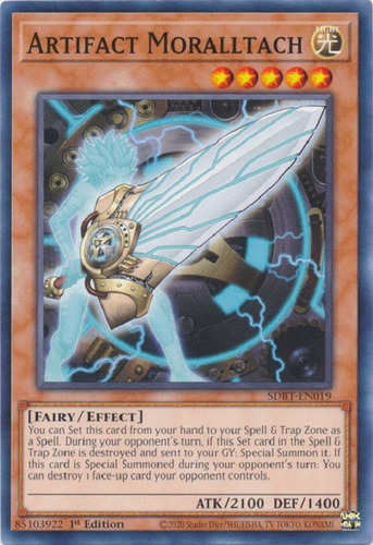 Artifact Moralltach / - Mysterytcg Sdbt-en019 Inglés