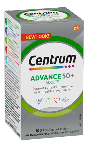 Centrum Advance 50+ 100 Tabletas