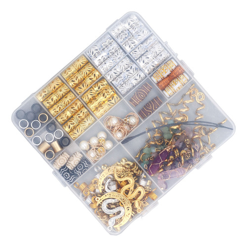 Accesorios Para Rastas, 146 Unidades, Diamantes De Imitación