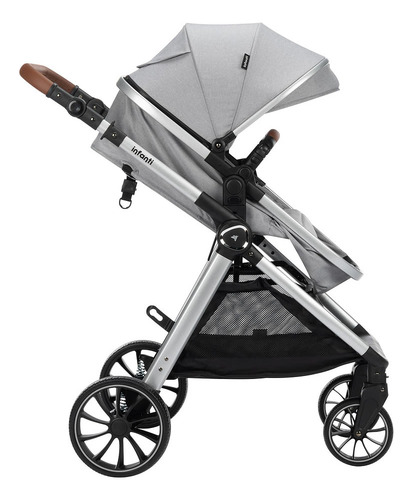 Carrinho Romanzo Com Bebê Conforto E Base Isofix Infanti