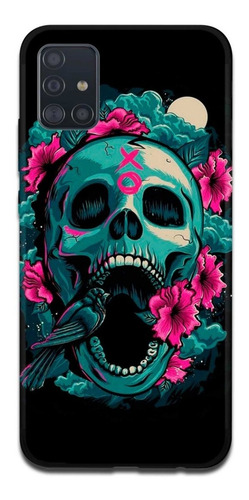 Imagen 3 de 10 de Funda Samsung A31 A21s A11 Calavera Skull 9